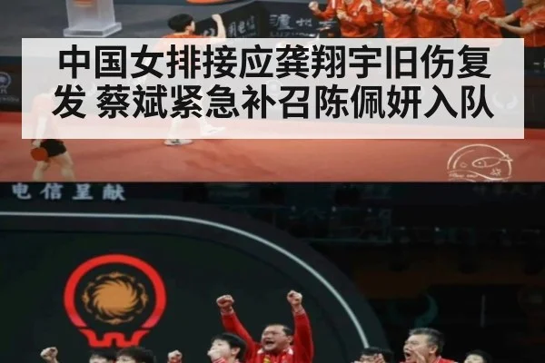 中国女排接应龚翔宇旧伤复发 蔡斌紧急补召陈佩妍入队